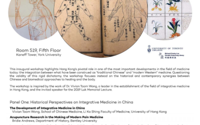 Workshop: Synergies between Chinese & Western Medicine in Hong Kong & Beyond